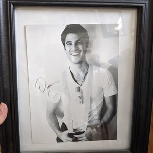 Autographed Darren Criss photo